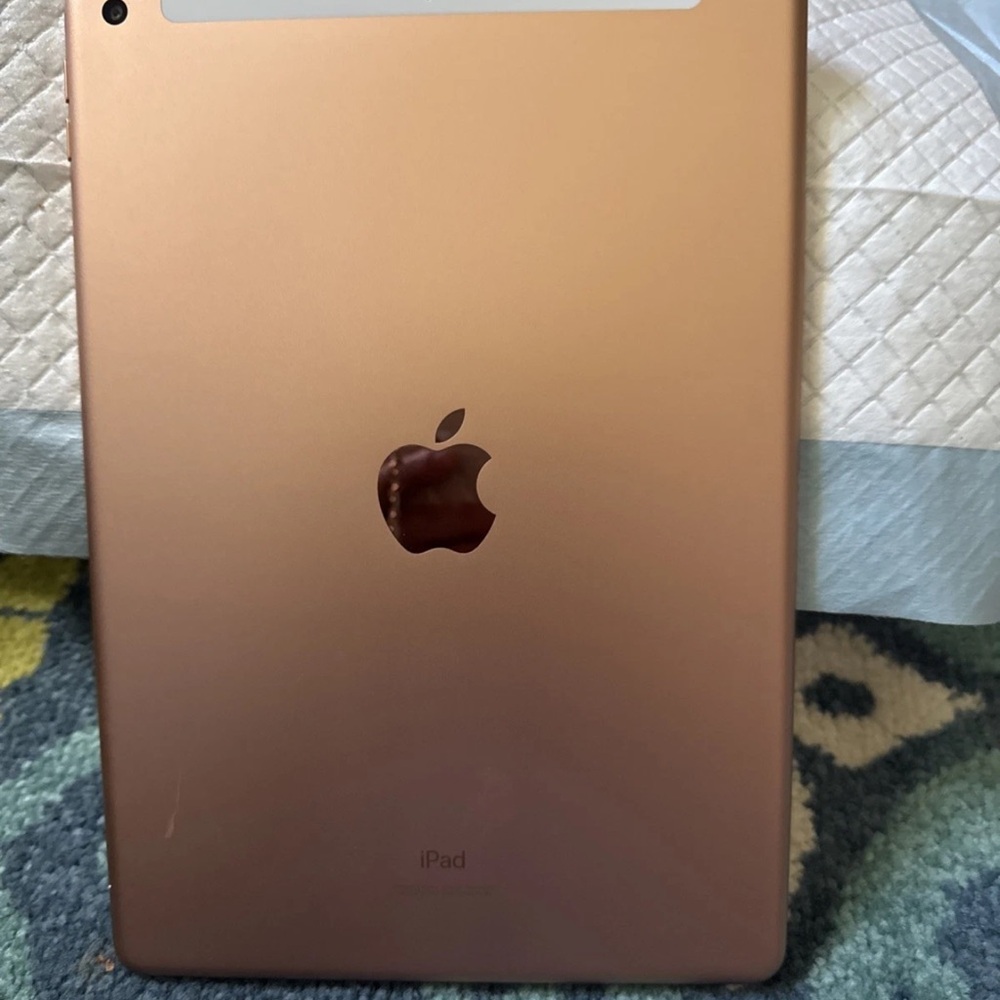 Apple Tablet in Elegant Gold 7th Generation 128GB. New in box. No SIM card.